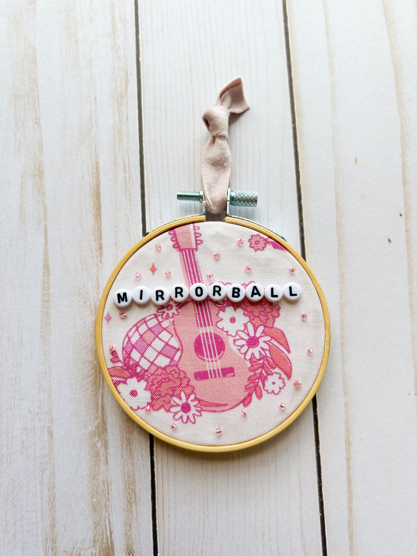 Mirrorball Hoop Ornament