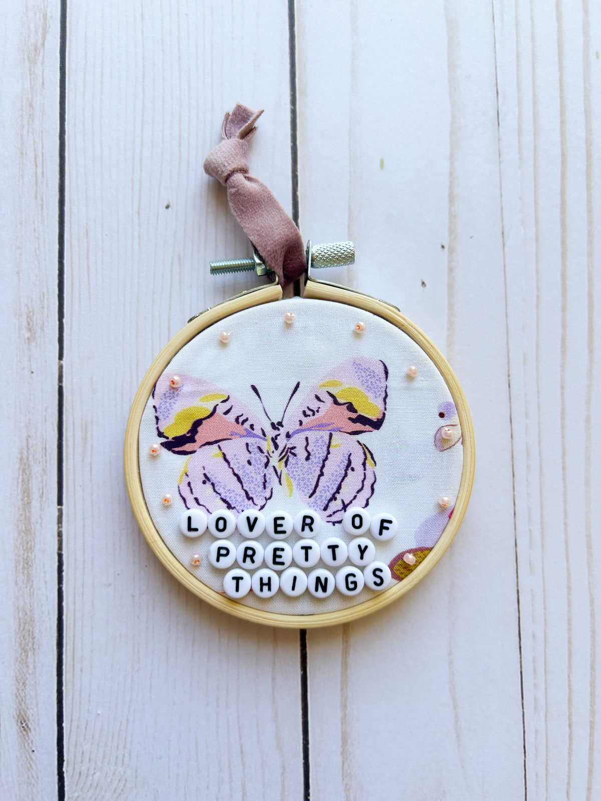 Pretty Things Hoop Ornament
