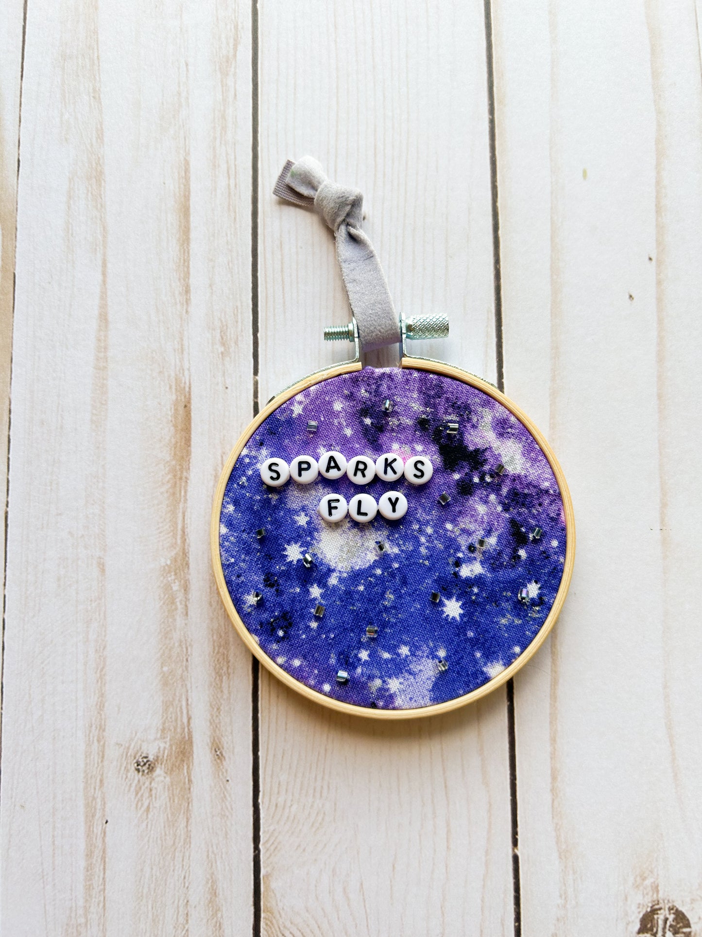 Sparks Fly Hoop Ornament