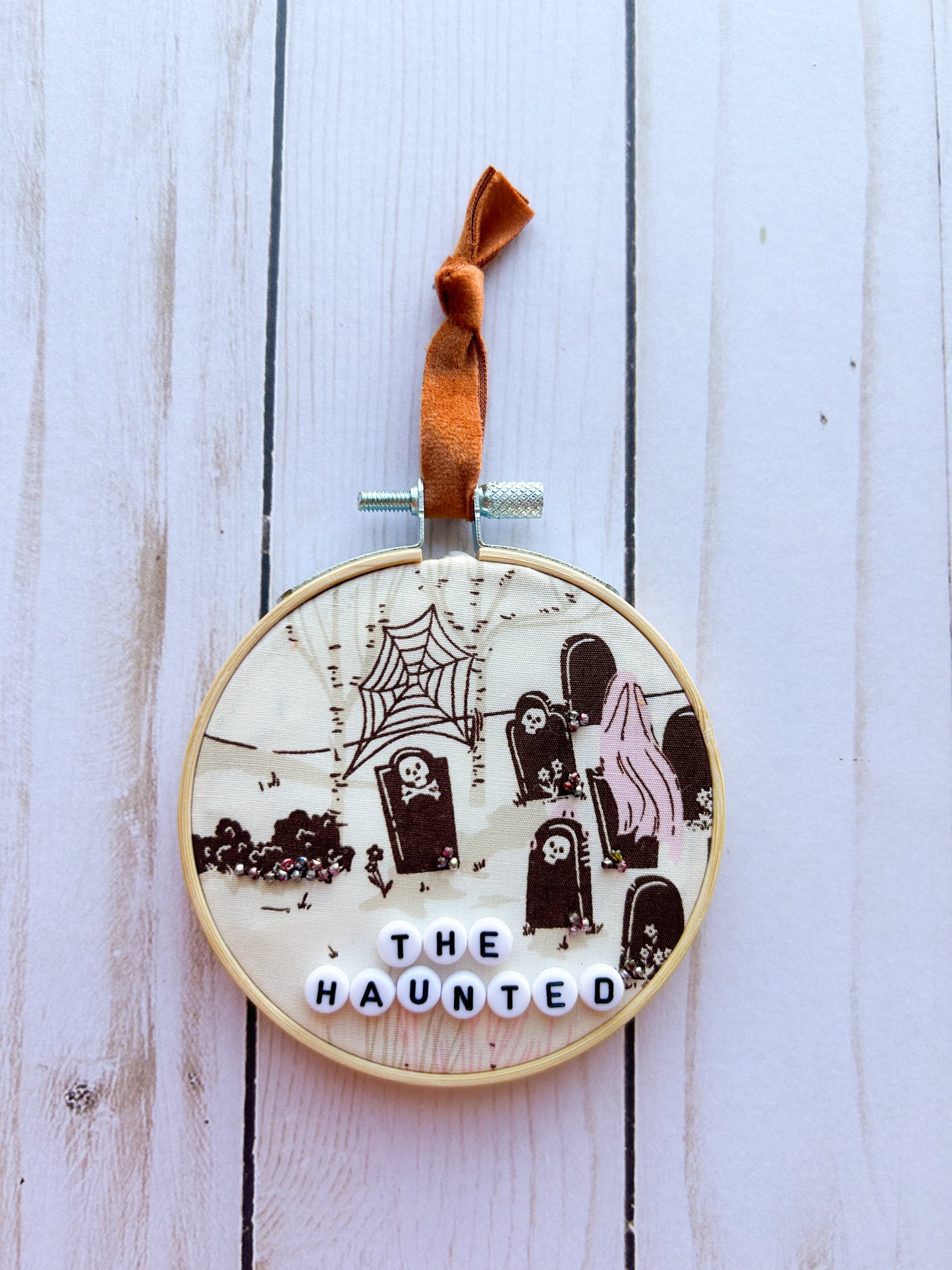 The Haunted Hoop Ornament
