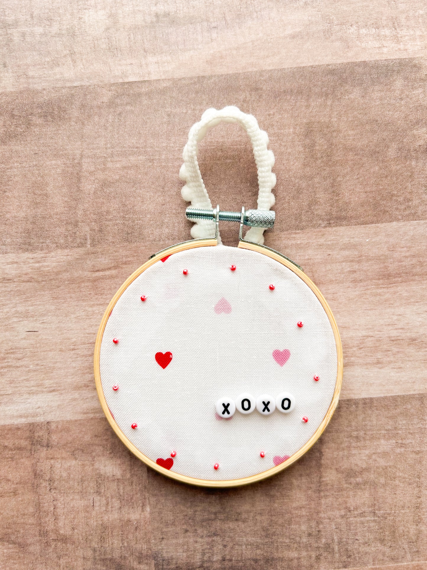 Valentine Hoop Ornament