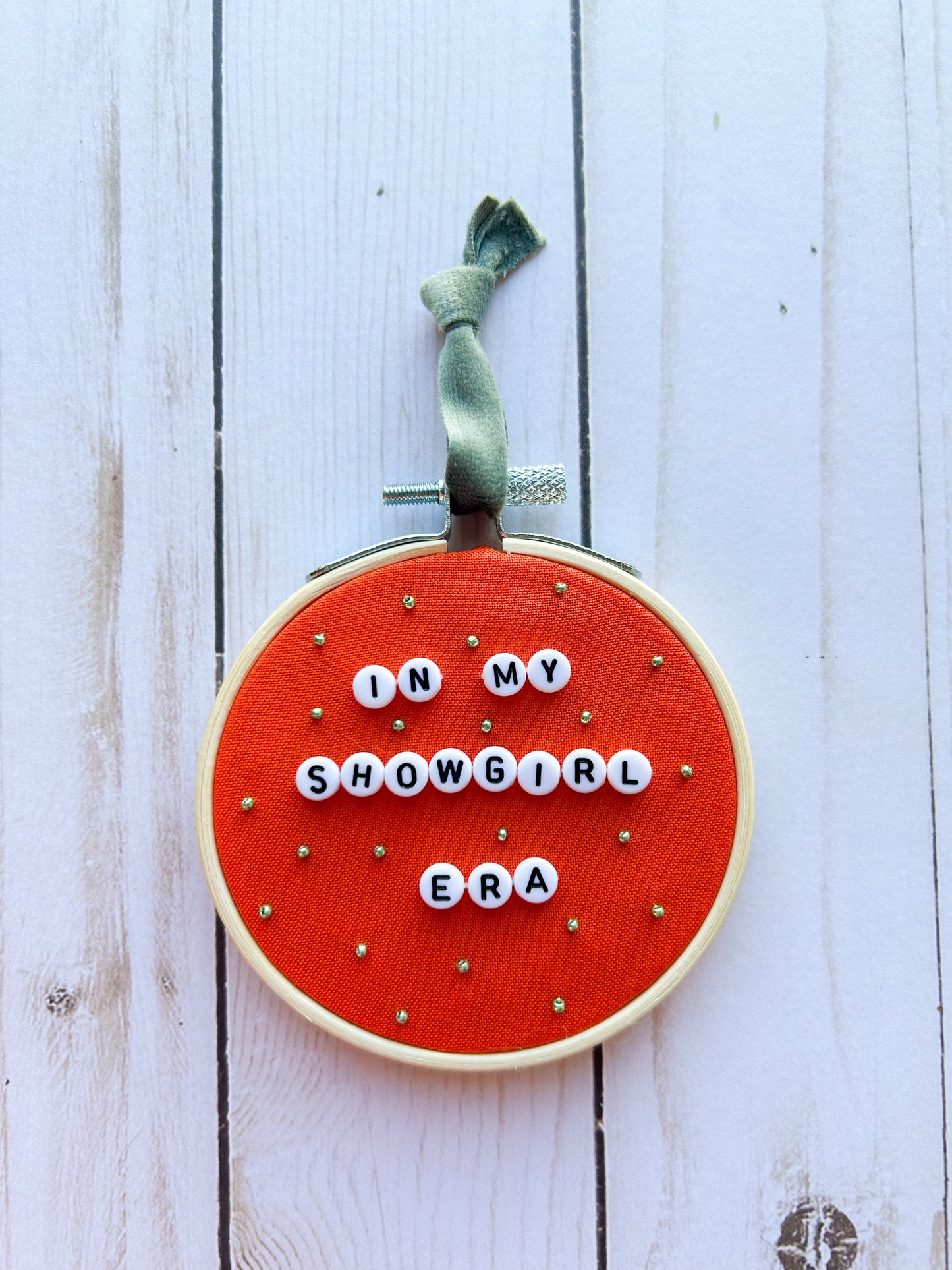 Showgirl Hoop Ornament