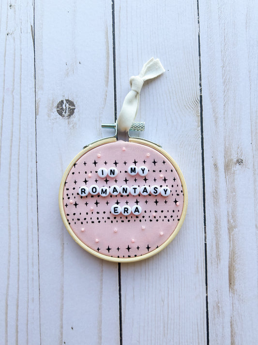 In My Romantasy Era Hoop Ornament