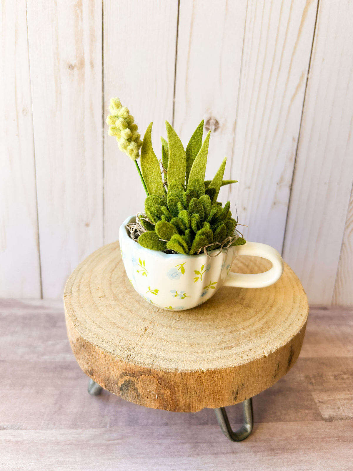 Mini Felt Succulent