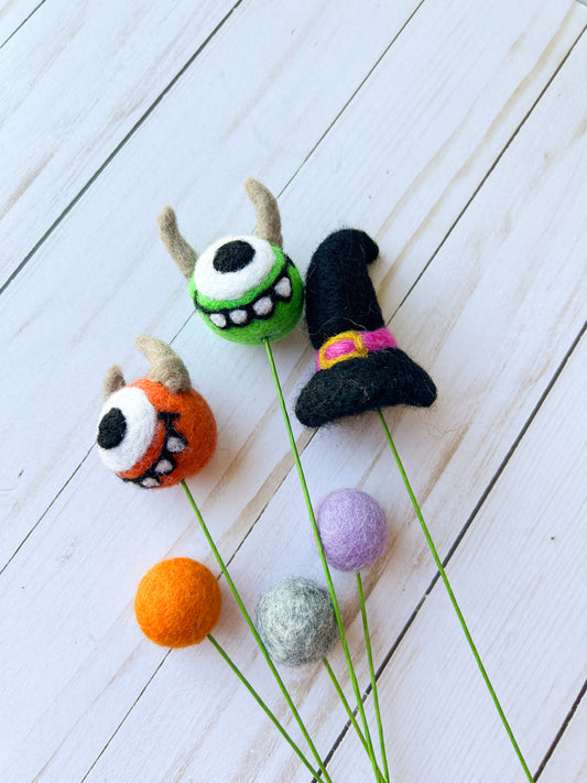 Halloween Poms