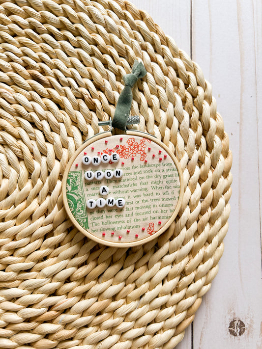 Once Upon a Time Hoop Ornament