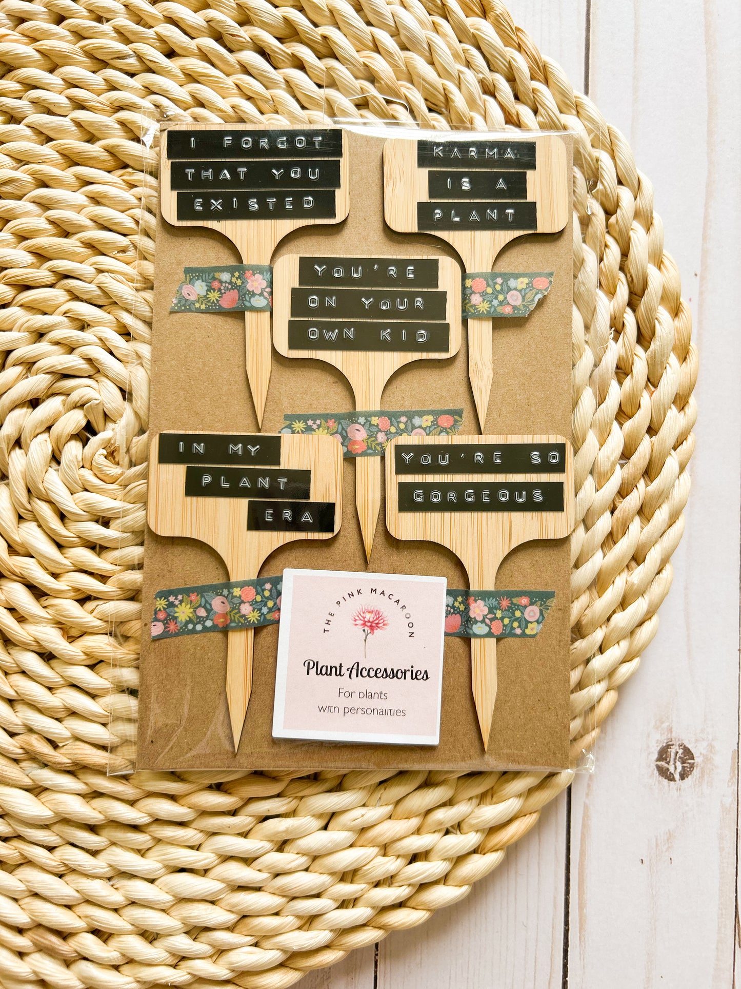 T. Swift Themed Plant Stakes