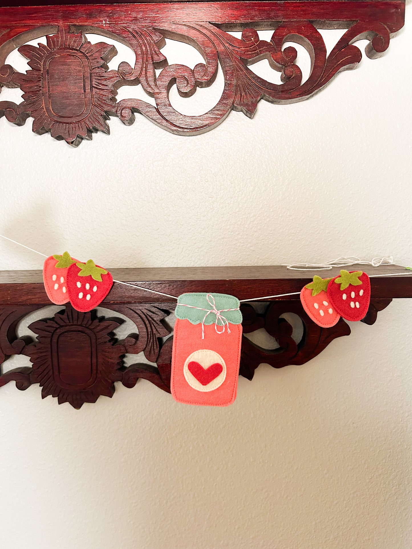 Strawberry Jam Garland