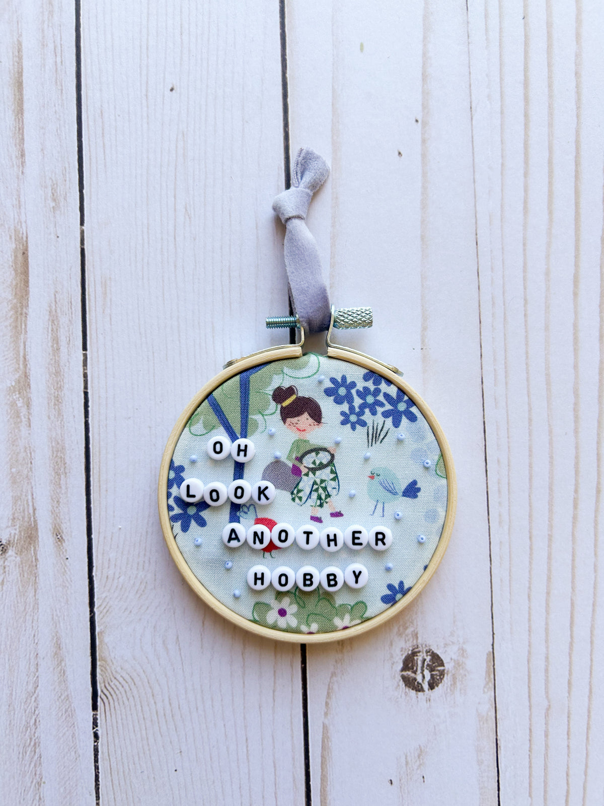Another Hobby Hoop Ornament