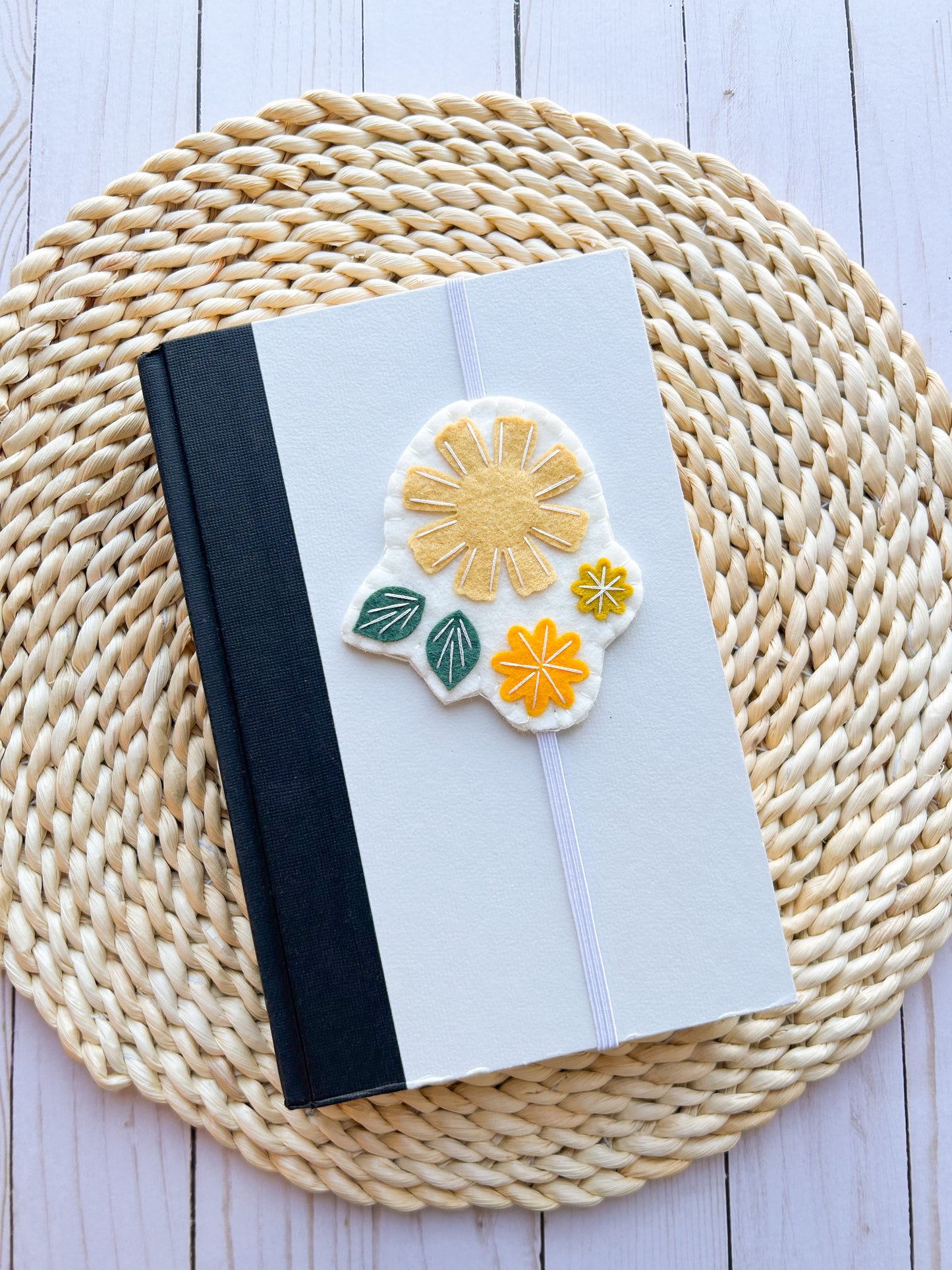 Yellow Floral Bookmark