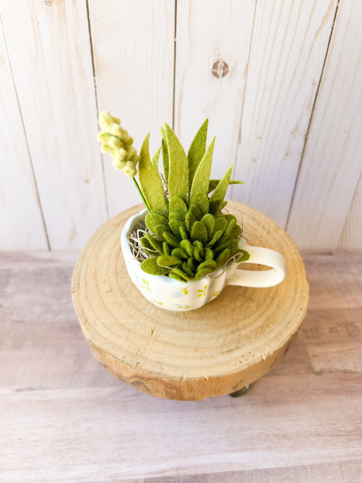 Mini Felt Succulent