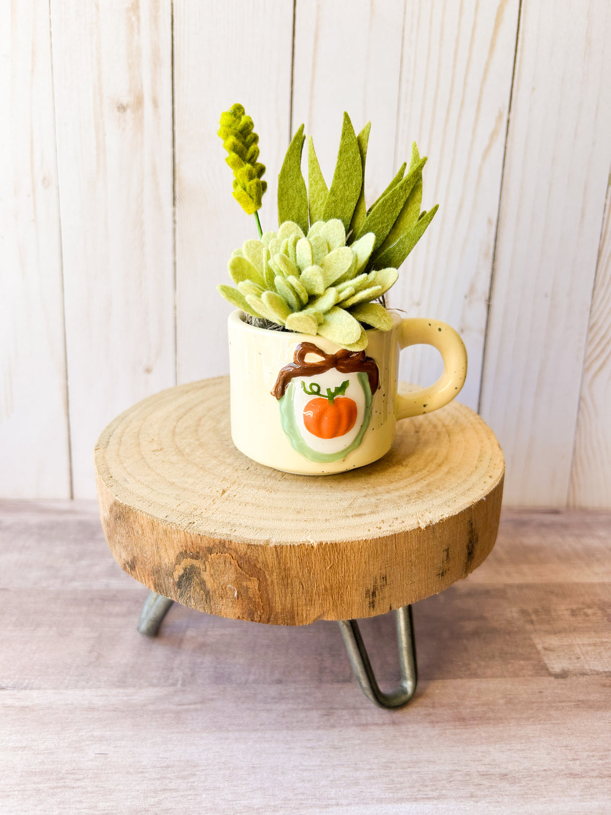 Mini Felt Succulent