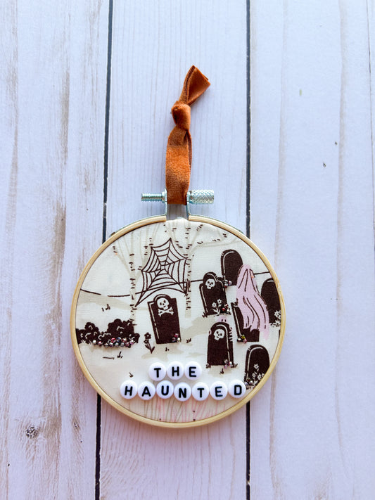 The Haunted Hoop Ornament