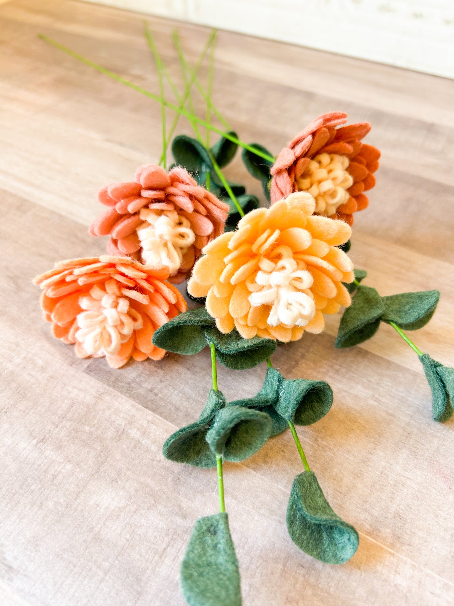 Boho Wikdflower and Eucalyptus Floral Bouquet