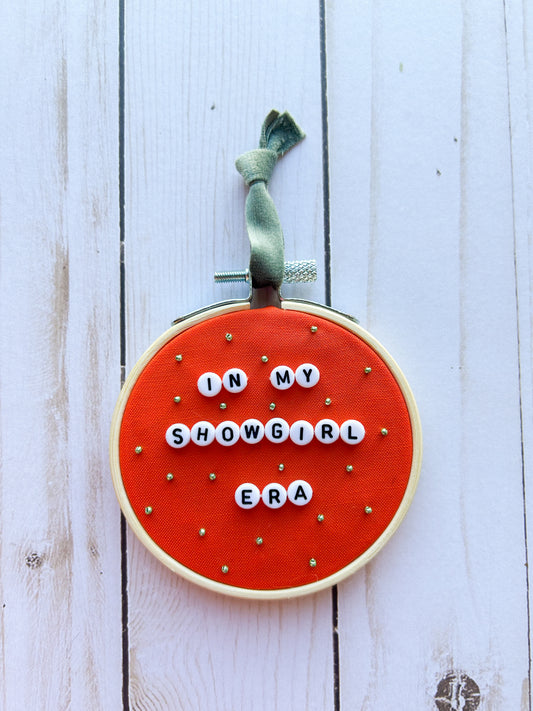 Showgirl Hoop Ornament