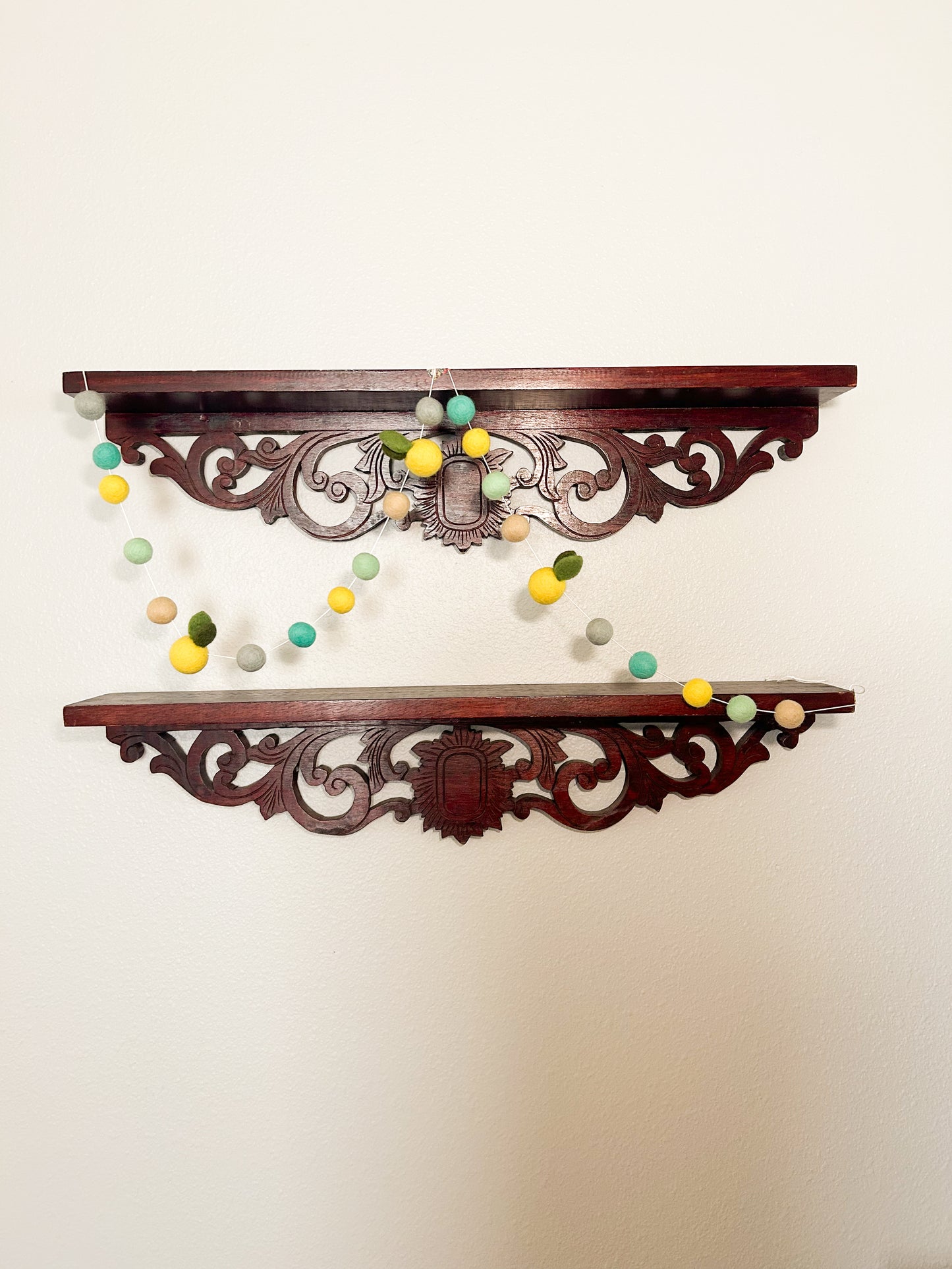 Lemonade Felt Ball Garland