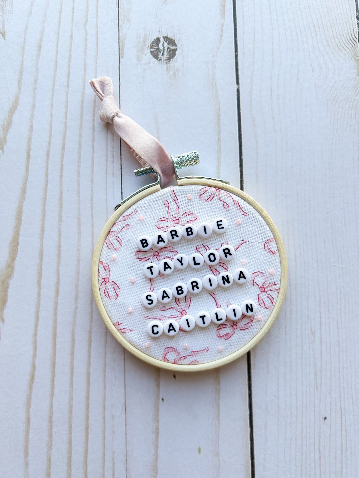 The Queens Hoop Ornament