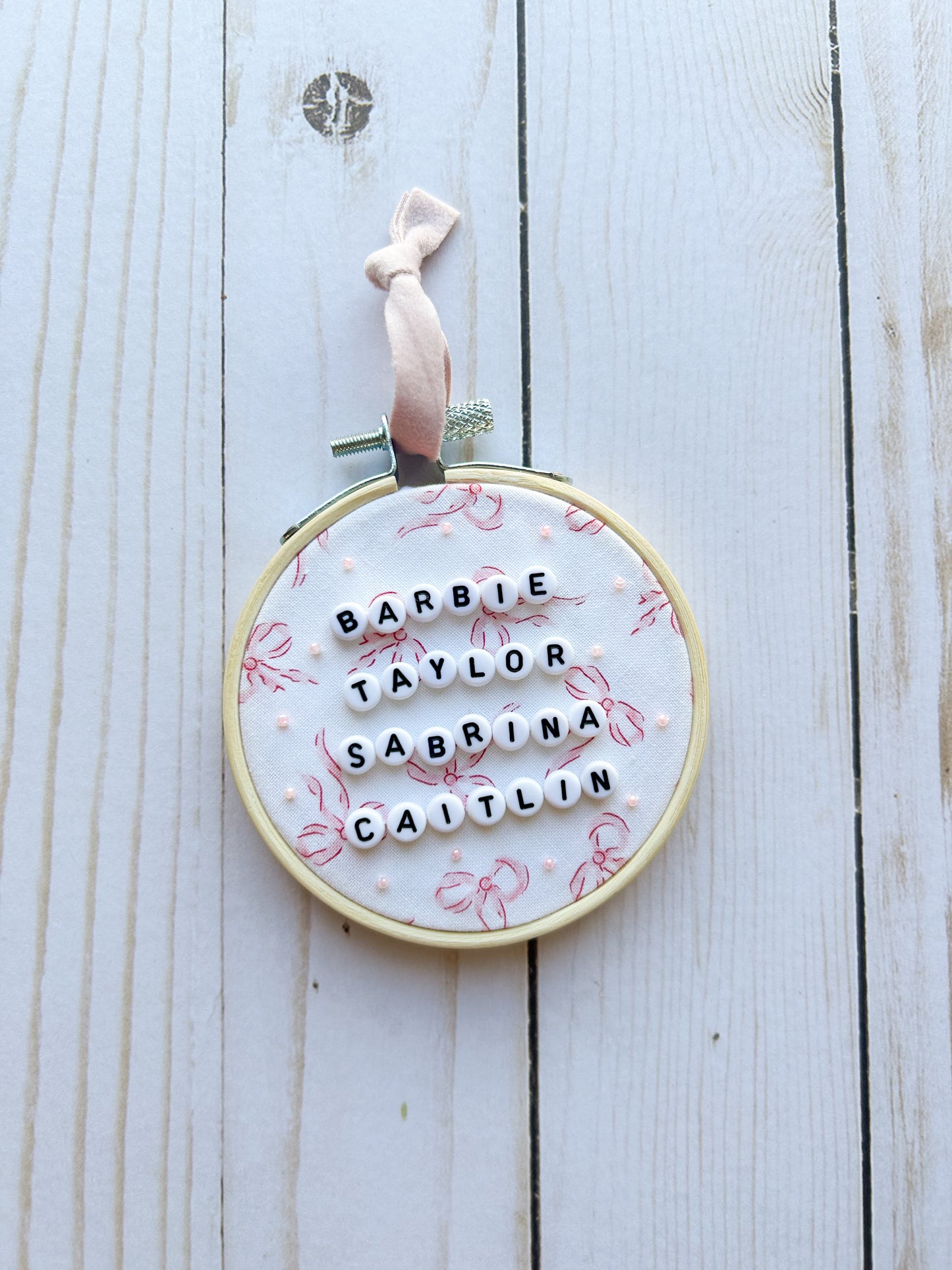 The Queens Hoop Ornament