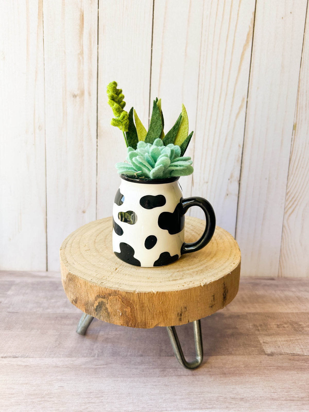 Mini Felt Succulent