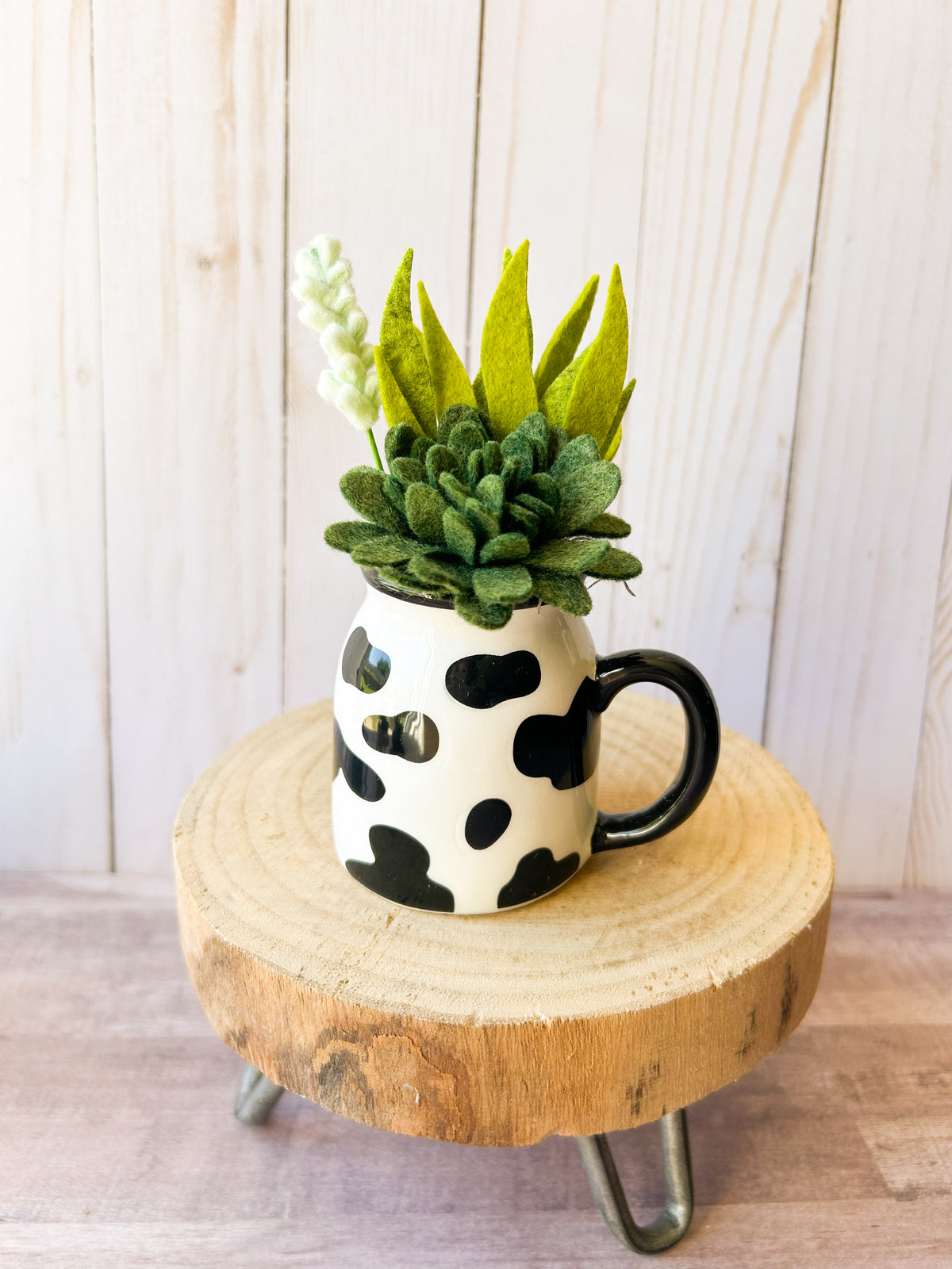Mini Felt Succulent