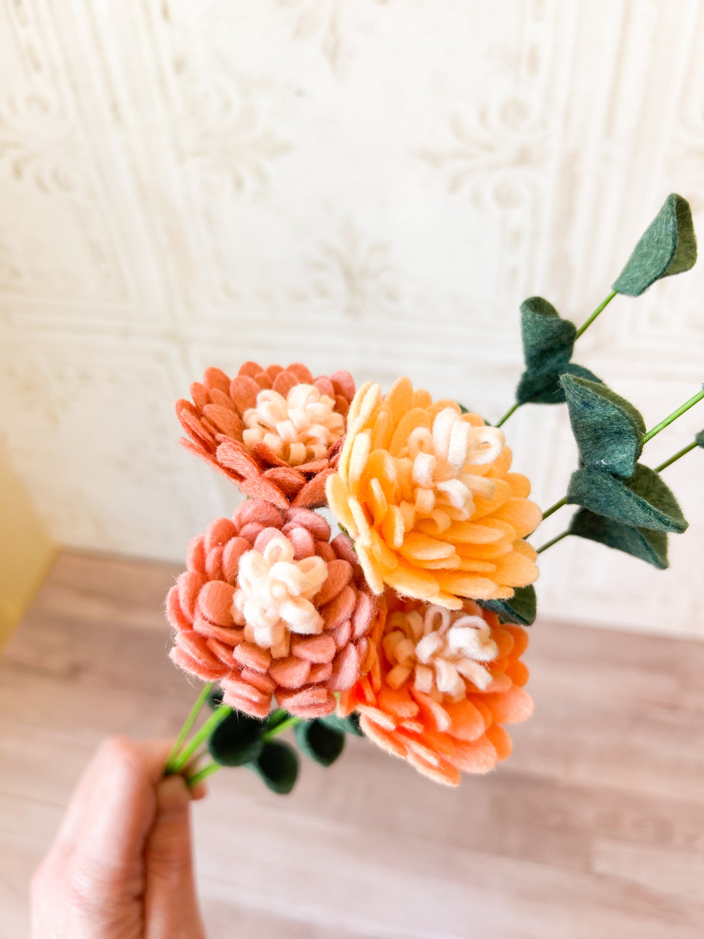 Boho Wikdflower and Eucalyptus Floral Bouquet