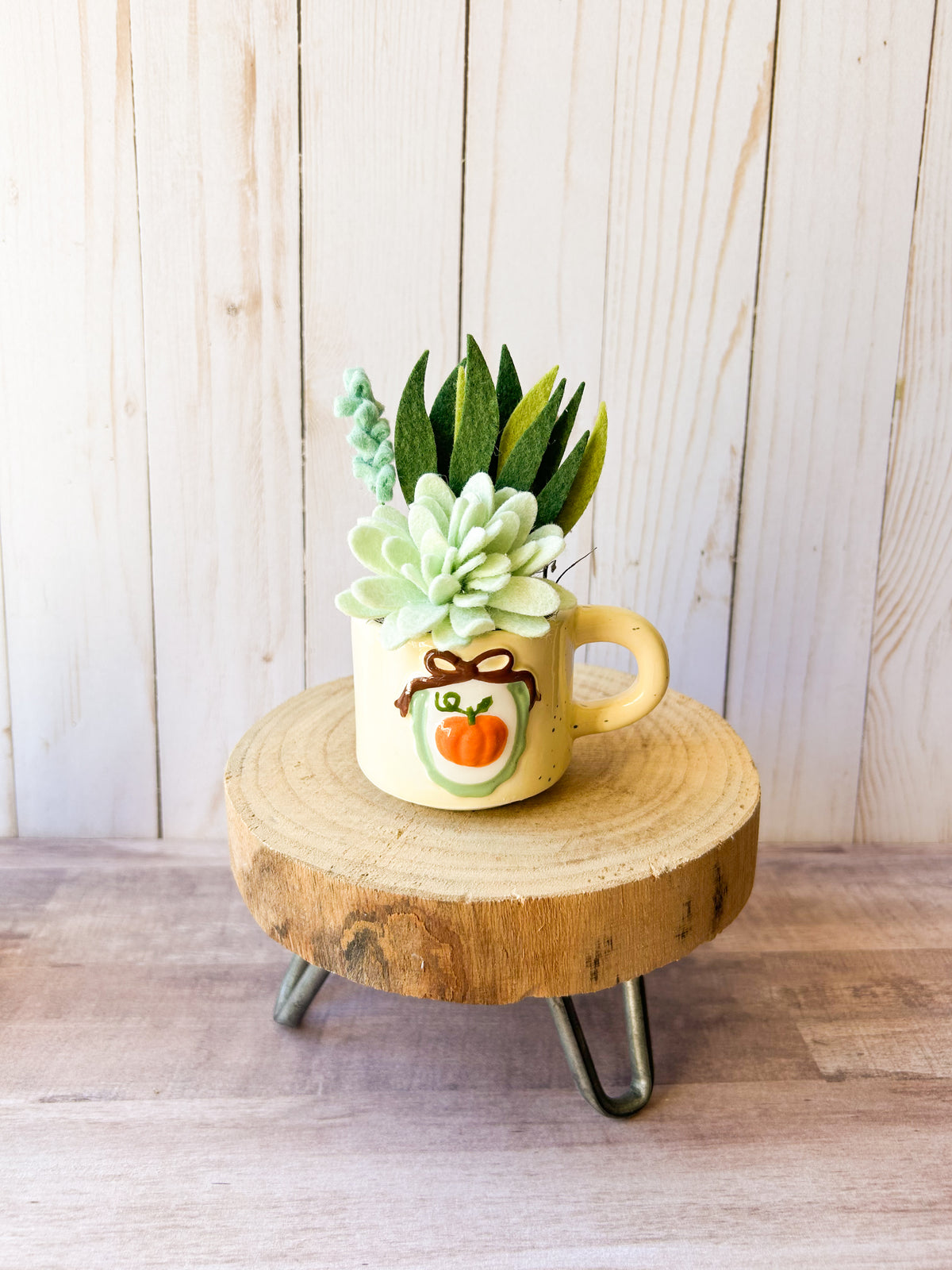Mini Felt Succulent