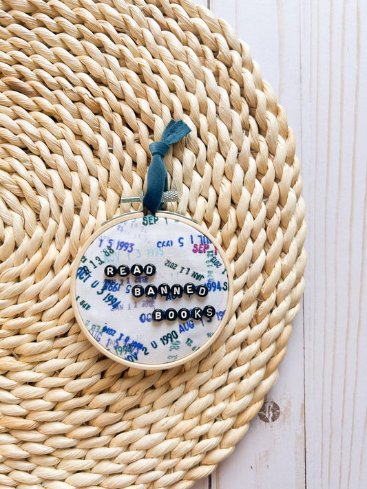 Read Banned Books Hoop