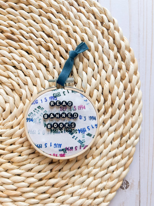 Read Banned Books Hoop